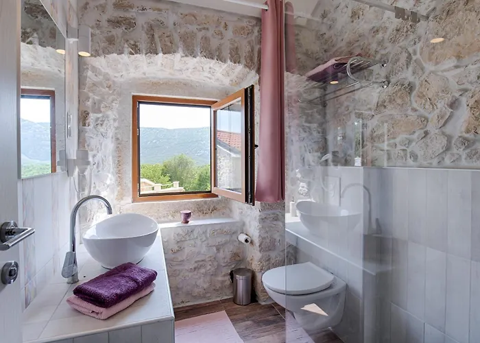 Villa Luxury With Pool, Large Garden In The Countryside - By Traveler Tourist Agency Krk- Id 2204 Tribalj (Primorsko-Goranska)