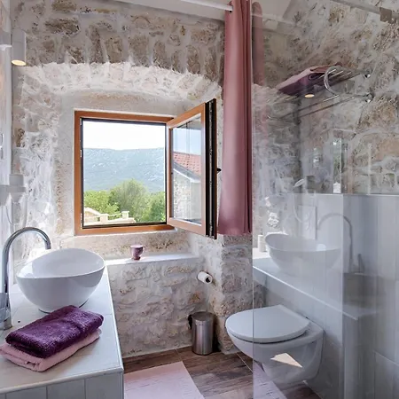 Villa Luxury With Pool, Large Garden In The Countryside - By Traveler Tourist Agency Krk- Id 2204 Tribalj
