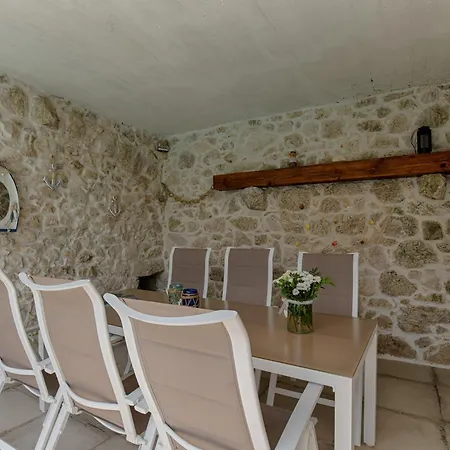 Luxury With Pool, Large Garden In The Countryside - By Traveler Tourist Agency Krk- Id 2204 Villa Tribalj